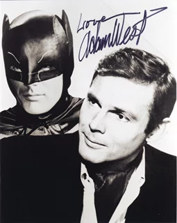 Adam West autograph