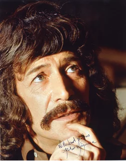 Peter Wyngarde autograph