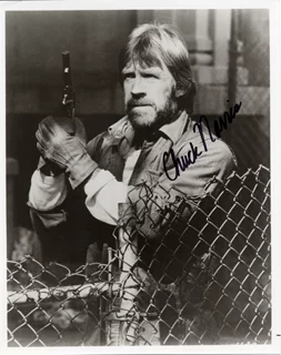 Chuck Norris autograph