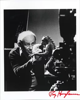 Ray Harryhausen autograph