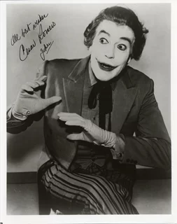 Cesar Romero autograph