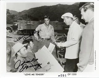Love Me Tender autograph