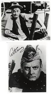 Art Carney autograph