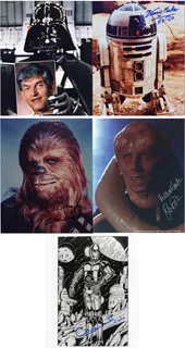 Star Wars Photo Collection autograph