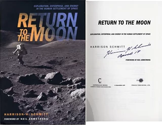 Harrison Schmitt autograph