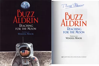 Buzz Aldrin autograph