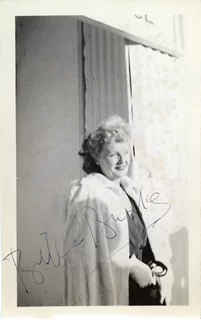 Billie Burke autograph