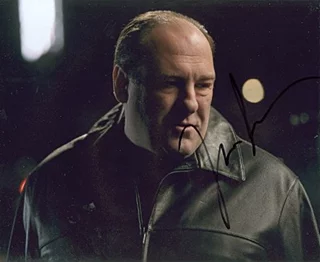 James Gandolfini autograph