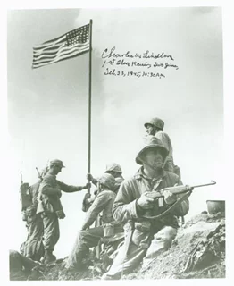 Charles Lindberg autograph