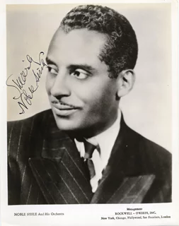 Noble Sissle autograph