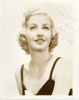 Martha Tilton autograph