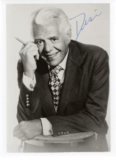 Desi Arnaz autograph