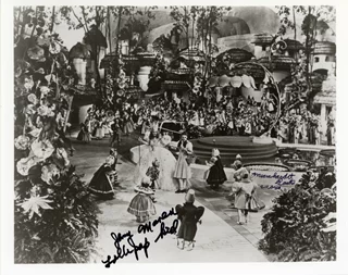 Jerry Maren & Meinhardt Raabe autograph