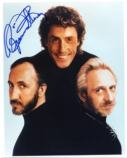 The Who autograph