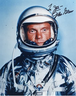 John Glenn autograph