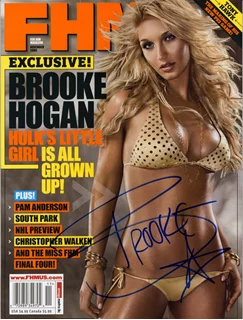 Brooke Hogan autograph