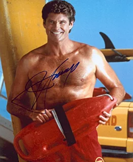 David Hasselhoff autograph