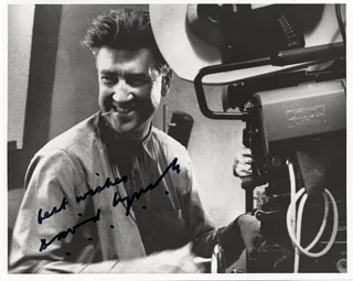 David Lynch autograph