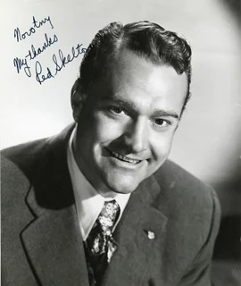 Red Skelton autograph