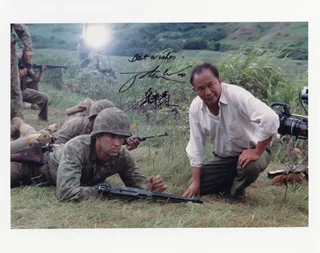 John Woo autograph