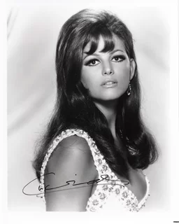 Claudia Cardinale autograph