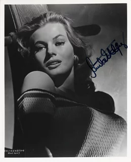 Anita Ekberg autograph