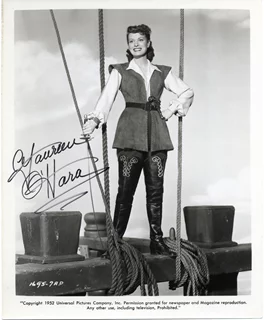 Maureen O'Hara autograph