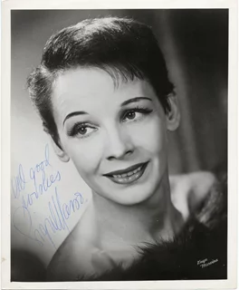 Signe Hasso autograph