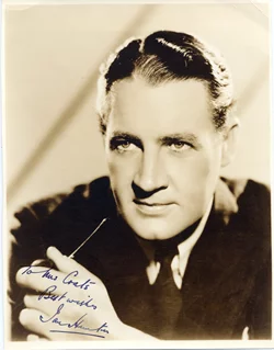 Ian Hunter autograph