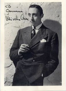Mischa Auer autograph