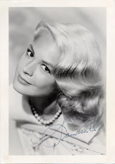 Sandra Dee autograph