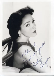 Kathryn Grayson autograph