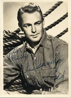 Alan Ladd autograph