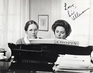 Liv Ullmann autograph