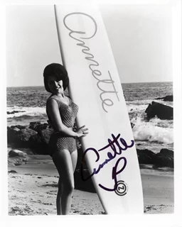 Annette Funicello autograph