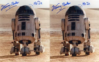 Kenny Baker autograph