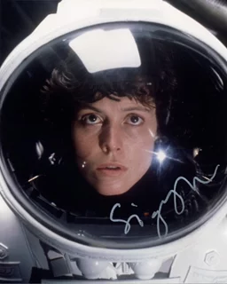 Sigourney Weaver autograph