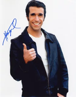 Henry Winkler autograph