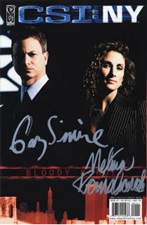 CSI: NY autograph
