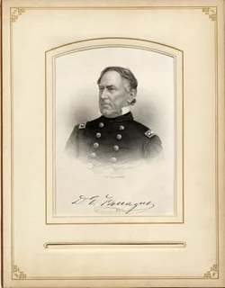 Admiral David Farragut autograph