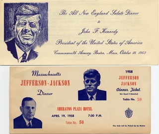 John F.  Kennedy autograph