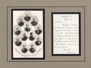 Anti-Slavery Advocates autograph