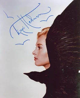 Tippi Hedren autograph
