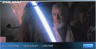 Alec Guinness autograph