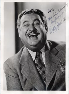 Billy Gilbert autograph