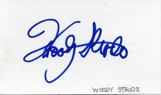 Woody Strode autograph
