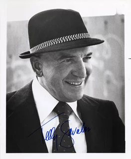 Telly Savalas autograph
