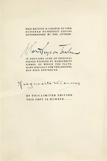 Albert Payson Terhune autograph