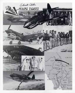 Flying Tigers autograph