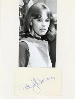 Sandy Dennis autograph